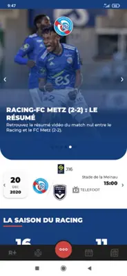 RC Strasbourg Alsace android App screenshot 7